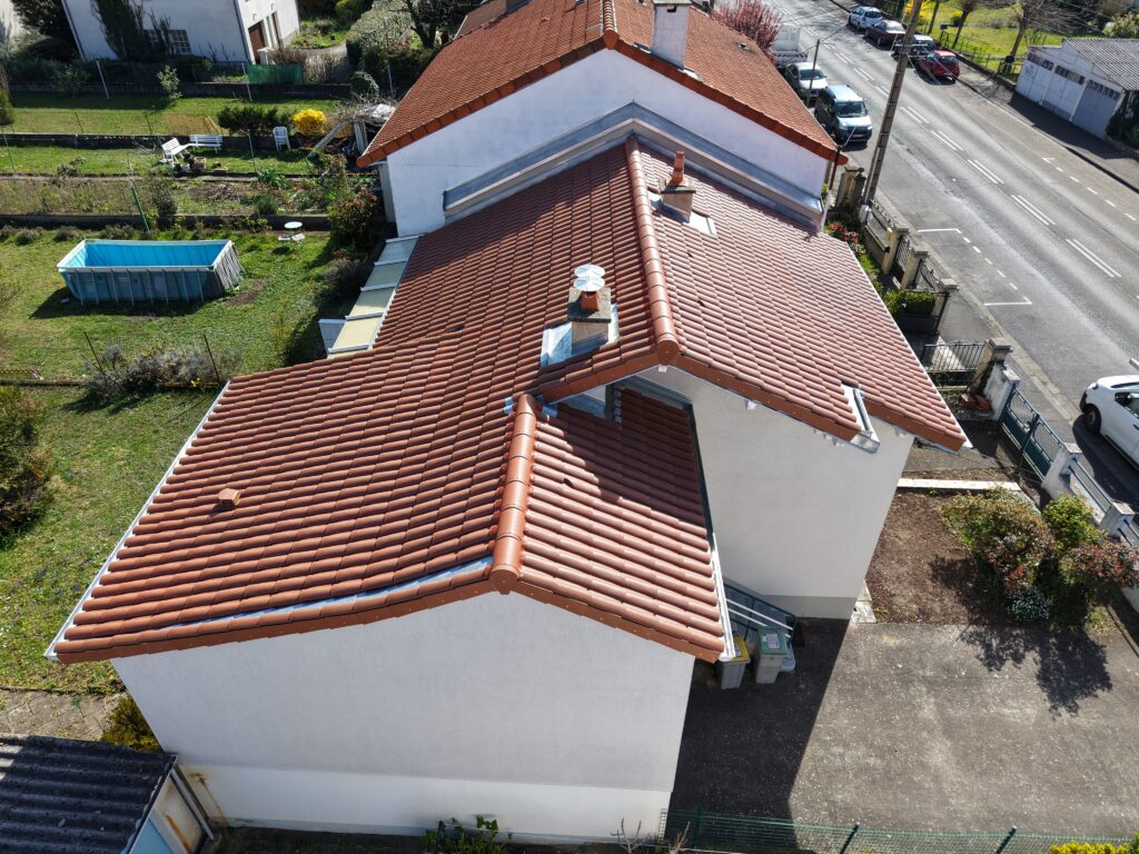 rénovation toiture Aubière zinguerie finition toiture
