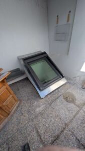 velux terrasse Clermont-Ferrand après pose zinc étanchéité parfaite