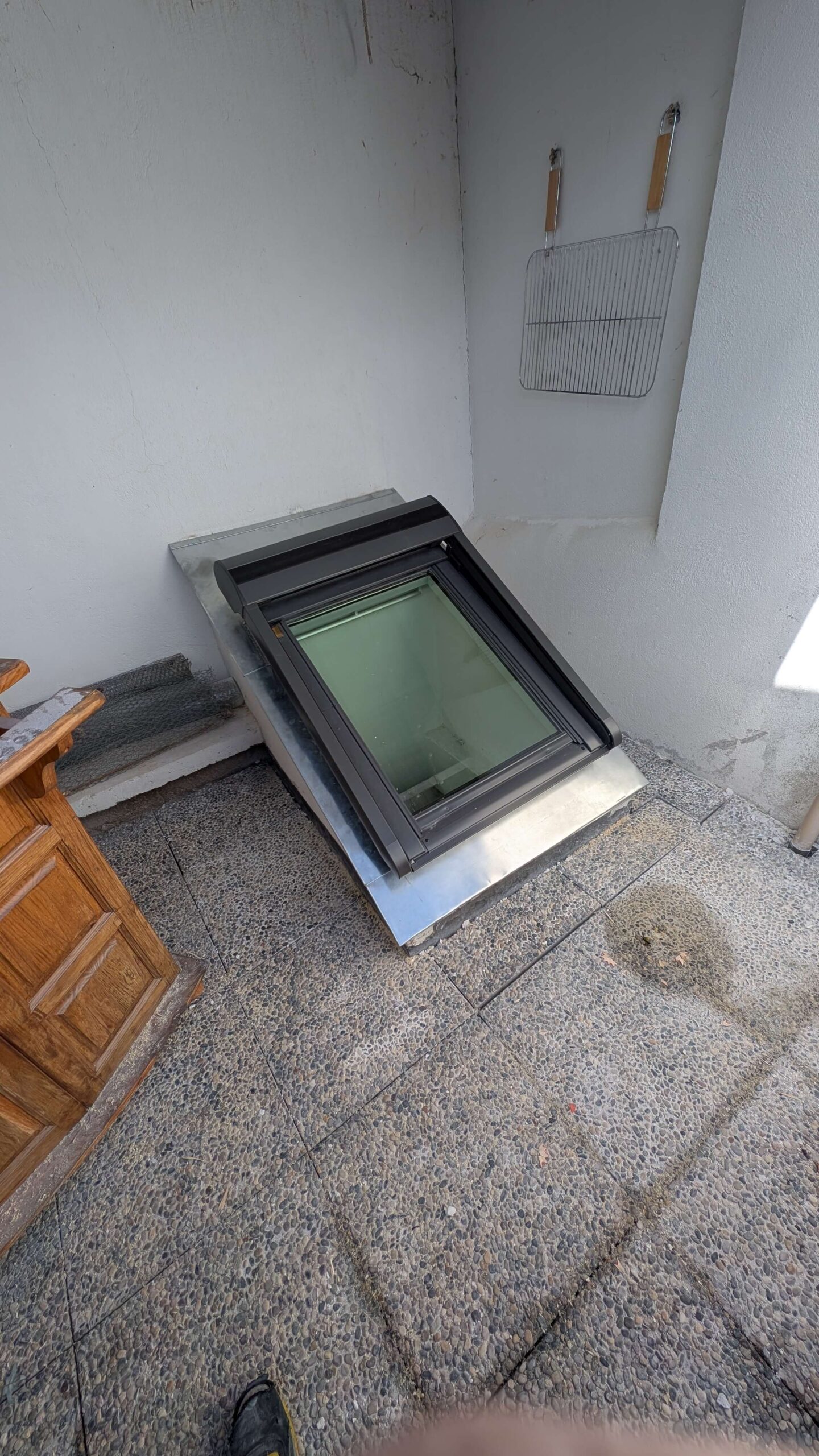 velux terrasse Clermont-Ferrand après pose zinc étanchéité parfaite